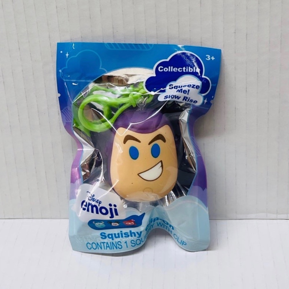 Disney emoji Toy Story Buzz Lightyear squishy clip on